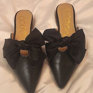 Ccocci slip on shoes with bow